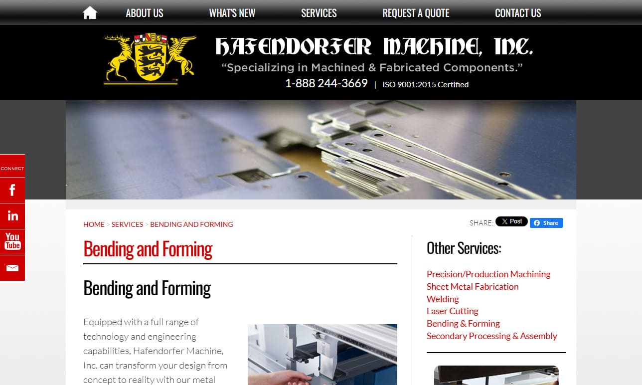 Hafendorfer Machine, Inc.